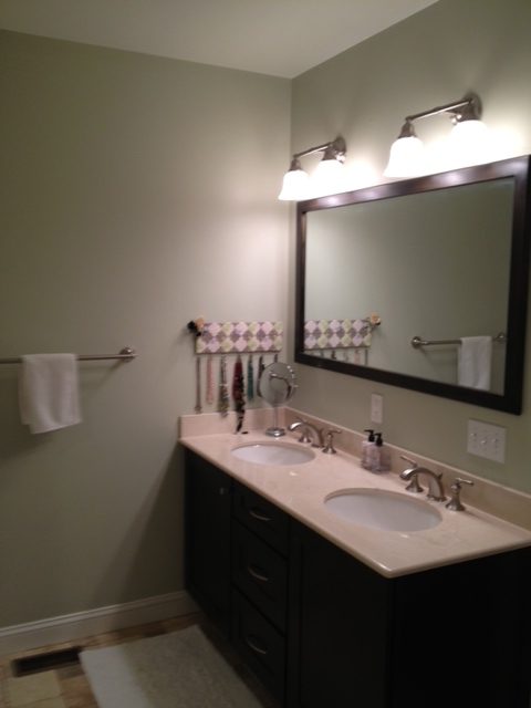 Master bathroom electrical project